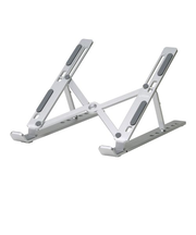 ソニック（sonic）　ユートリム　快適ノートPCスタンド　ポータブル　収納ケース付　UT－5473－SV　シルバー