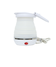 ミヨシ　折りたためる電気ケトル　800mL　MBE－TK03WH　ホワイト