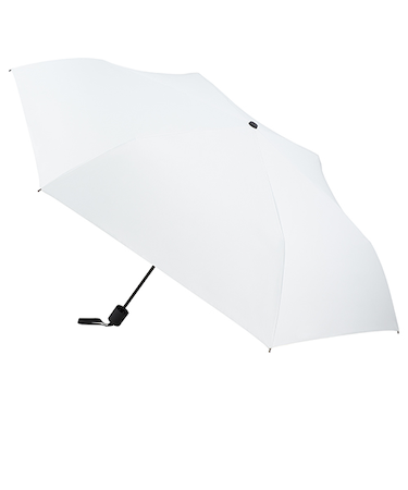 hands＋　雨、風、日差し、全ての天候に対応できる傘　60cm　ホワイト　サマーシールド