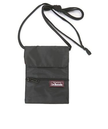 地球の歩き方　コンパクトポーチ　ブラック