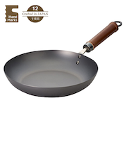 ハンズオリジナル　Hand　Marks　使うほど育っていく一生モノの鉄フライパン　26cm
