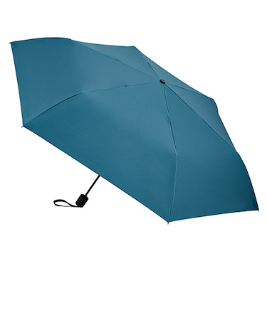hands＋　雨、風、日差し、全ての天候に対応できる傘　60cm　ターコイズ　サマーシールド