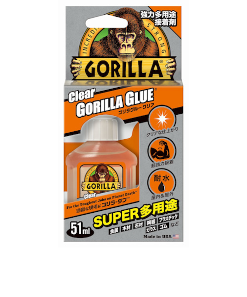 GORILLA　ゴリラグルー　強力多用途接着剤　51mL　1770　クリア