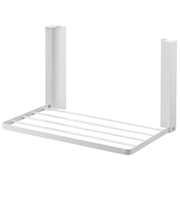 山崎実業　tower（タワー）　洗濯機横マグネット折り畳み棚　5096　ホワイト