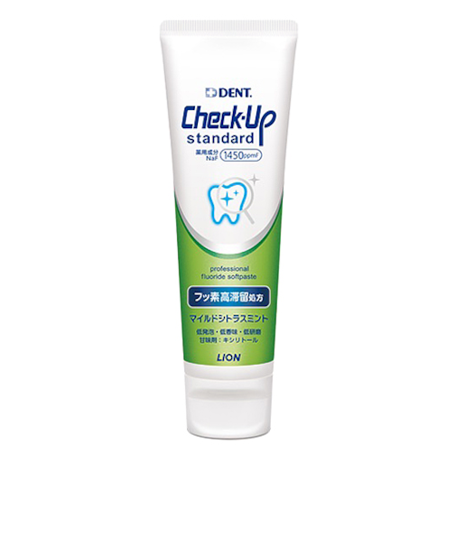 ライオン　チェックアップ　スタンダード　マイルドシトラスミント　135g