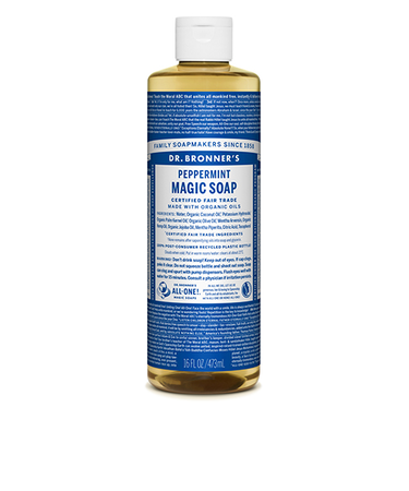 ドクターブロナー（DR.BRONNER’S）　マジックソープ　ペパーミント　M　473mL