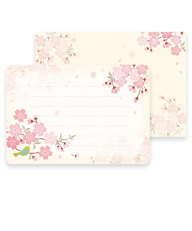 フロンティア　ミニレターセット　桜　MLS‐134