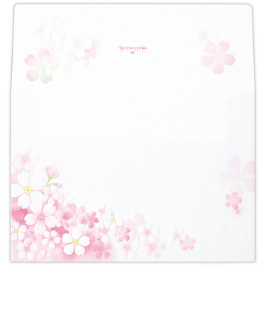 日本ホールマーク　パッド用封筒春サクラチャーミ　813604