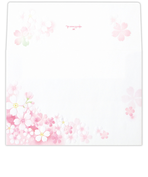 日本ホールマーク　パッド用封筒春サクラチャーミ　813604