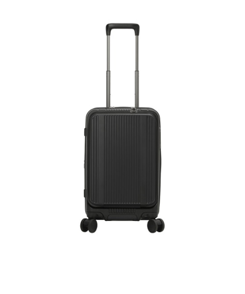 バーマス（BERMAS）　インターシティ　BS　フロントオープン　拡張機能付　37L　50cm　60555－10　マットブラック