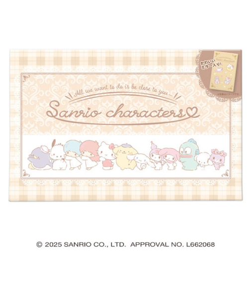 【バレンタイン】　ハート　サンリオキャラクターズ　ミラー＆チョコ