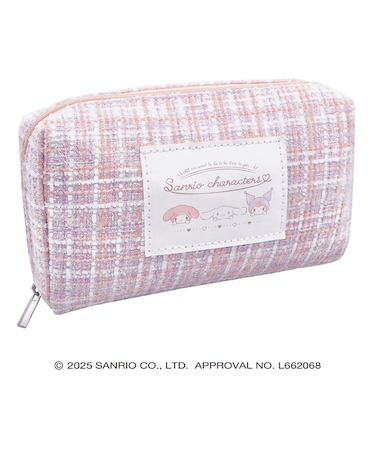 【バレンタイン】　ハート　サンリオキャラクターズ　スイートポーチ