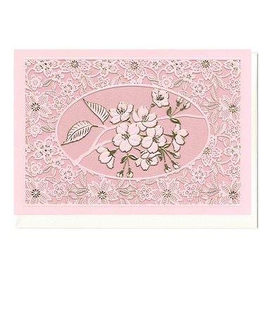 リーフワークカンパニー　桜カード　レーザー　桜レース　SP－002