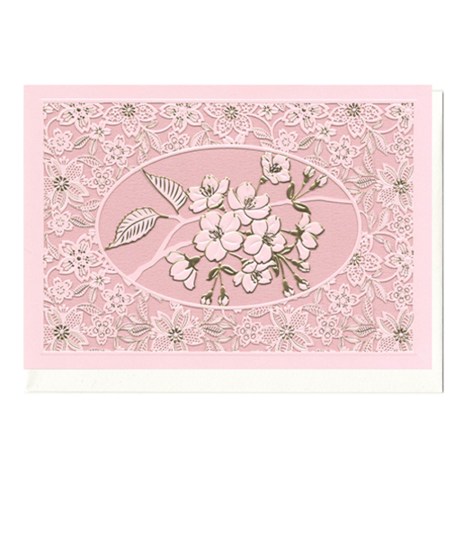 リーフワークカンパニー　桜カード　レーザー　桜レース　SP－002