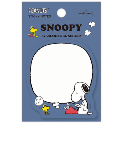 ホールマーク（Hallmark）　付箋　スヌーピー　Happiness　is　Red　TYPEWRITER