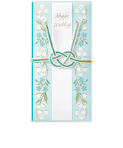 ホールマーク（Hallmark）　金封　祝儀袋　寿　スリム　Misty　Garden　スズラン