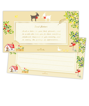 ホールマーク（Hallmark）　一筆箋　シロヤギクロヤギ