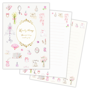 ホールマーク（Hallmark）　レターパッド　ラブリーシングス　2柄10枚入り