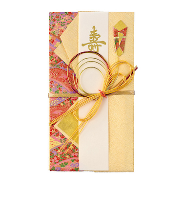 マルアイ　金封　ひより　赤　キ－646R