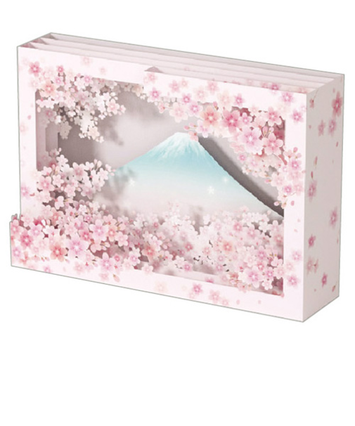 クローズ・ピン　桜グリーティングカード