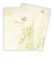 ホールマーク（Hallmark）　レターパッド　プレミアムレター　グリーン2　1柄10枚入り