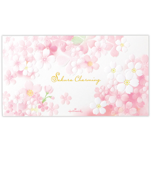 日本ホールマーク　一筆箋春サクラチャーミング　813635