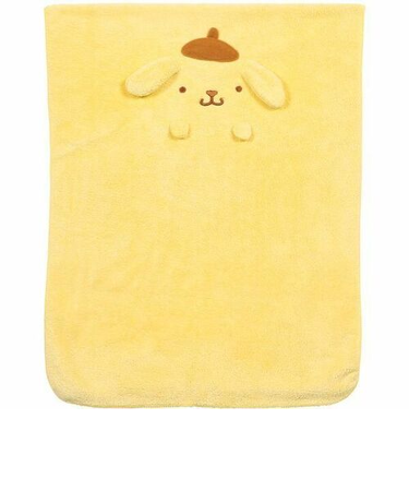 スケーター（Skater）　吸水速乾ヘアドライタオル　TOH1　ポムポムプリン