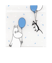 インディゴ　MP612　ジッパーバッグ　SS　バルーン　ブルー　5枚入