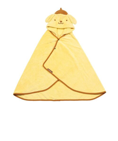 スケーター（Skater） 吸水速乾フード付きバスポンチョ BPO1 ポムポム