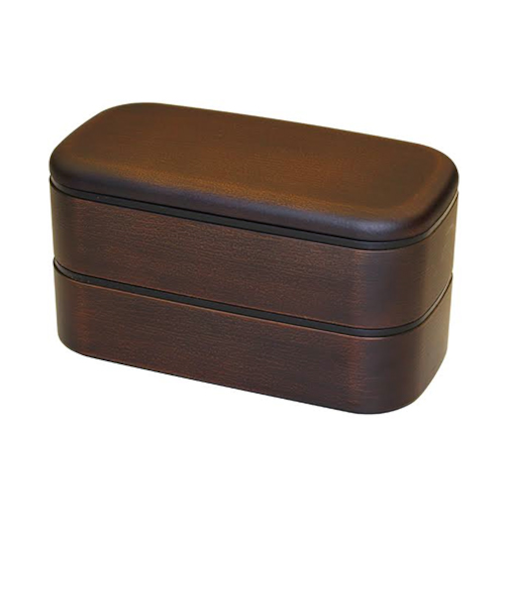 【お買い得】　ミタニ　山中塗　木目メンズスクウェア弁当　栃木目　1000mL