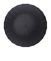 mabu 超軽量24本骨傘 江戸 40291 墨