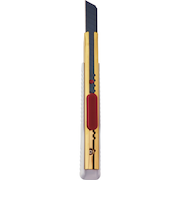 貝印（KAI）　M-002　職専カッター（中）　黒刃　022KZ-0232