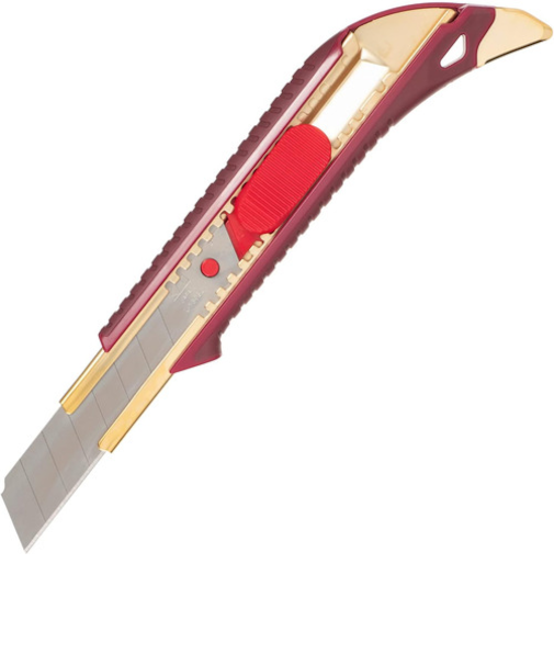 貝印（KAI）　L-003　職専カッター（大）　オートロック　白刃　022KZ-0207