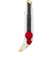 貝印（KAI）　L-002F　職専カッター（大）　ネジロック　黒刃　022KZ-0262