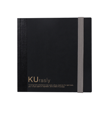 包む　クラスリー（KUrasly）　スクエアノート　108mm　T9083　ブラック