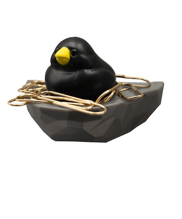 ビッテ（biite）　トリの巣　クリップホルダー　カラス