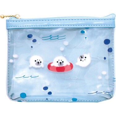 ラボクリップ（LABCLIP）　トリオ水族館　ミニケース　B26-TRMC-GA　ゴマフアザラシ