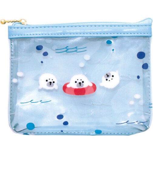 ラボクリップ（LABCLIP）　トリオ水族館　ミニケース　B26-TRMC-GA　ゴマフアザラシ