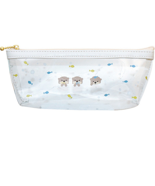 ラボクリップ（LABCLIP）　トリオ水族館　ペンポーチ　B26-TRPP-KK　コツメカワウソ