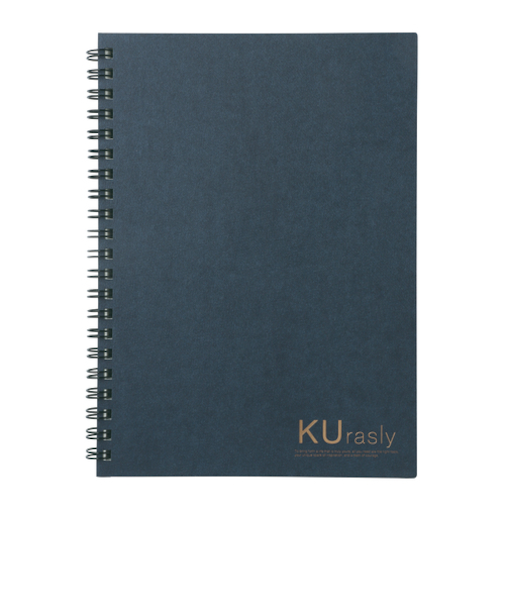 包む　クラスリー（KUrasly）　リングノート　A5　T9084　ネイビー