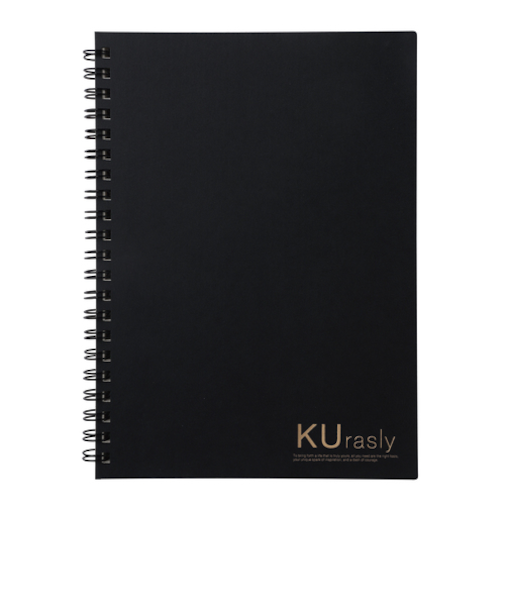 包む　クラスリー（KUrasly）　リングノート　A5　T9086　ブラック