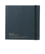 包む　クラスリー（KUrasly）　スクエアノート　150mm　T9078　ネイビー