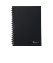 包む　クラスリー（KUrasly）　リングノート　B6　T9090　ブラック