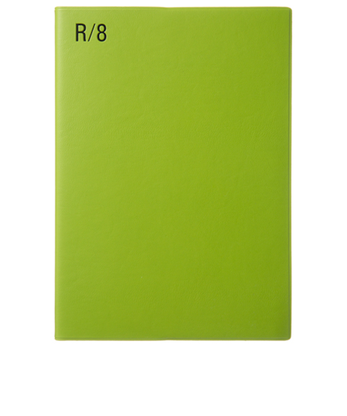 【2026年3月始まり】　ラコニック（LACONIC）　仕事計画　ワークダイアリー　年号　A5　ウィークリーバーチカルレフト　LALM85　グリーン　月曜始まり