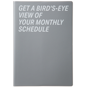 【2026年3月始まり】 ラコニック(LACONIC) 仕事計画 ダイアリー タイポ A5 マンスリーブロック LAMM91 シルバー 月曜始まり