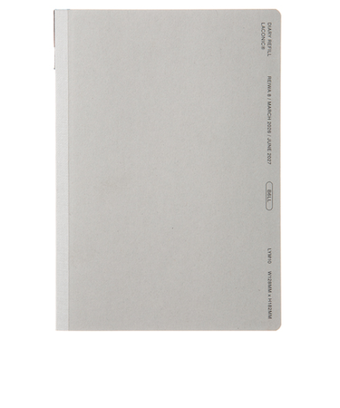 【2026年3月始まり】　ラコニック（LACONIC）　仕事計画　ライフログダイアリー　リフィル　B6　ウィークリーバーチカル　LYM10　月曜始まり