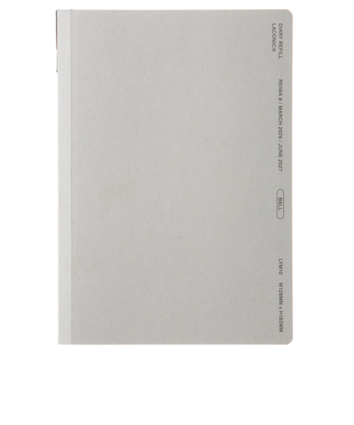 【2026年3月始まり】　ラコニック（LACONIC）　仕事計画　ライフログダイアリー　リフィル　B6　ウィークリーバーチカル　LYM10　月曜始まり