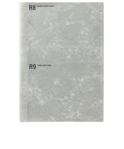 【2026年3月始まり】　ラコニック（LACONIC）　仕事計画　ダイアリー　ポケット　A5　マンスリーブロック　LAMM93　グレー　月曜始まり