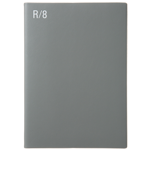 【2026年3月始まり】　ラコニック（LACONIC）　仕事計画　ワークダイアリー　年号　A5　ウィークリーバーチカルレフト　LALM85　グレー　月曜始まり