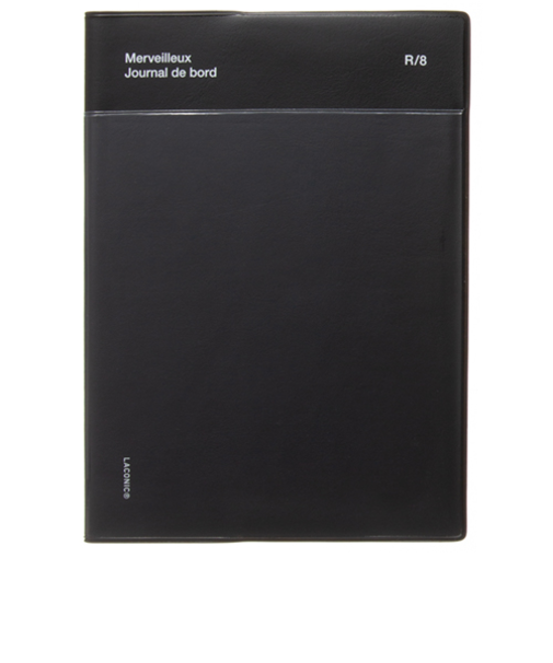 【2026年3月始まり】　ラコニック（LACONIC）　仕事計画　ライフログダイアリー　ポケット　B6　ウィークリーバーチカル　LYM08　ブラック　月曜始まり
